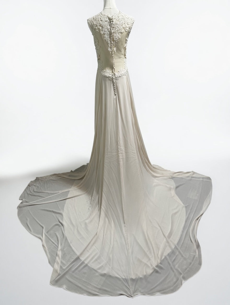 Lillian west 6484 Wedding Dress 10 Ivory