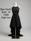 Bee Darlin Evening Gown 15 Black