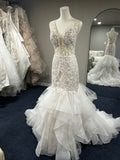 Justin alexander Wedding Dress 16 Ivory