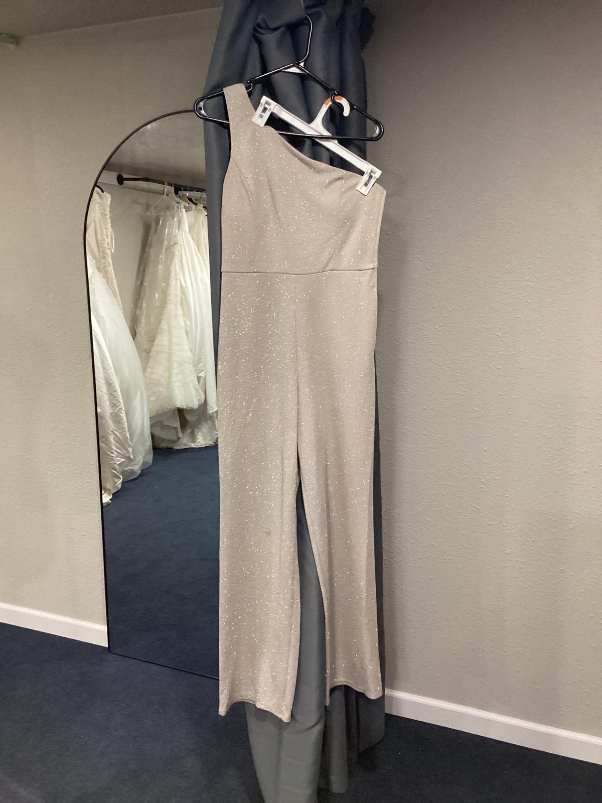 Crystal Doll Evening Gown 5 Beige