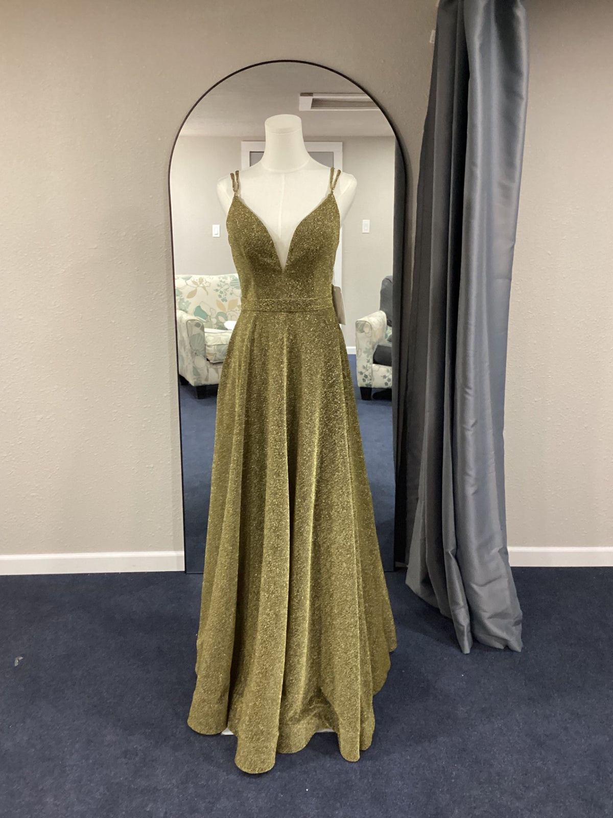 Evening Gown 10 Gold