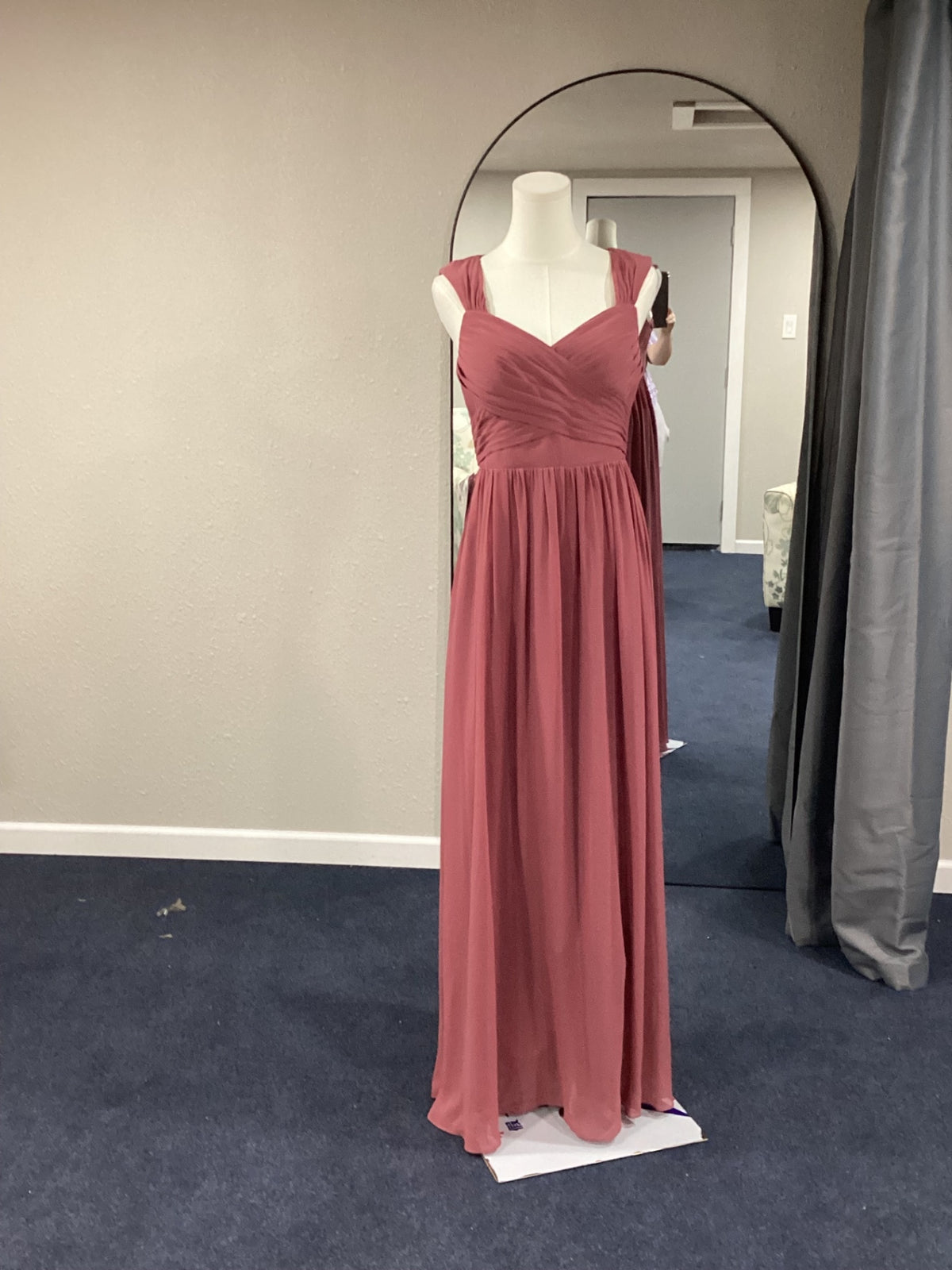 Azazie Evening Gown 6 Rose