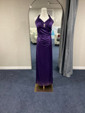 Morgan and Co Evening Gown Large Purple