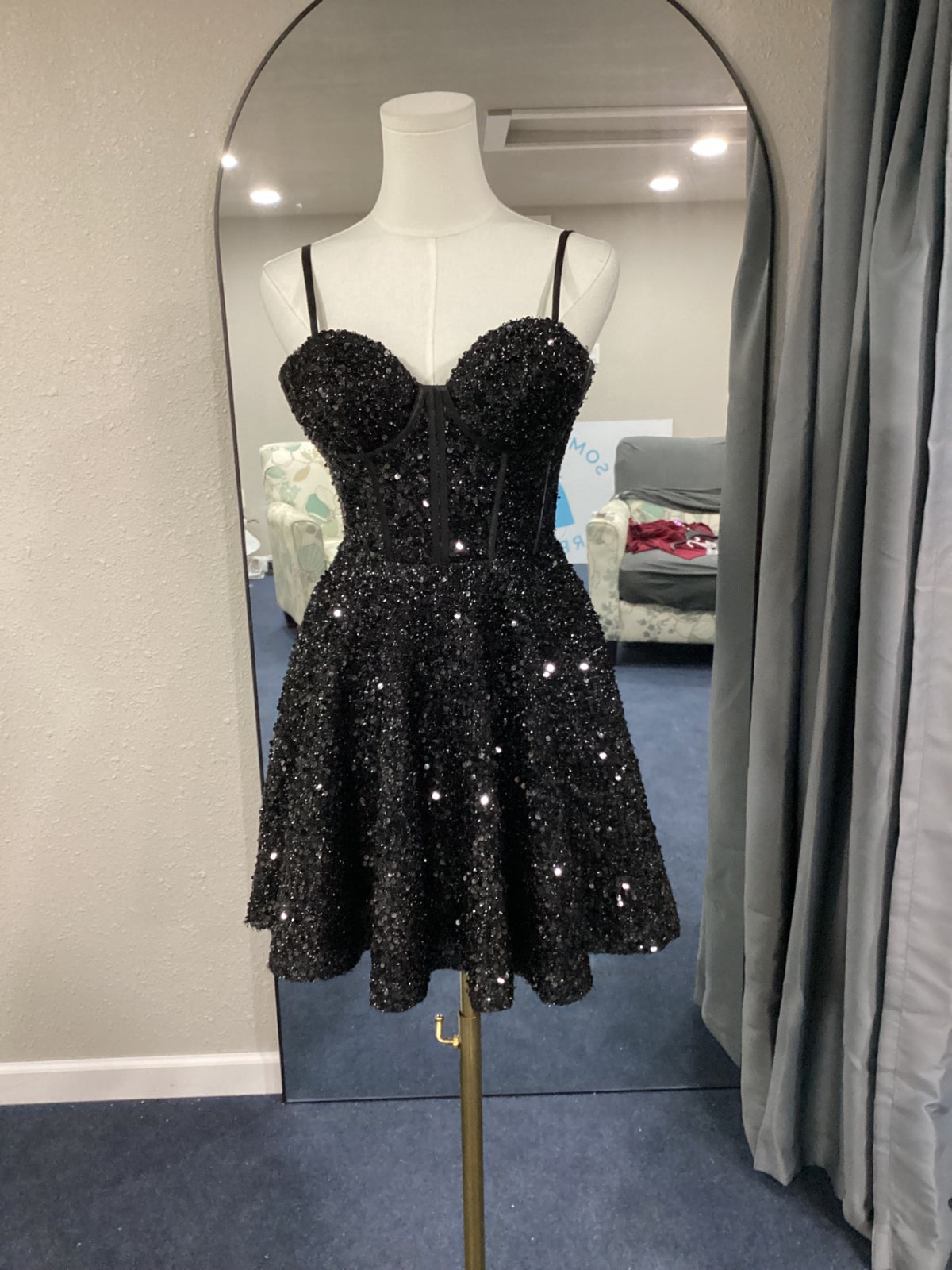 Stacees Evening Gown 4 Black