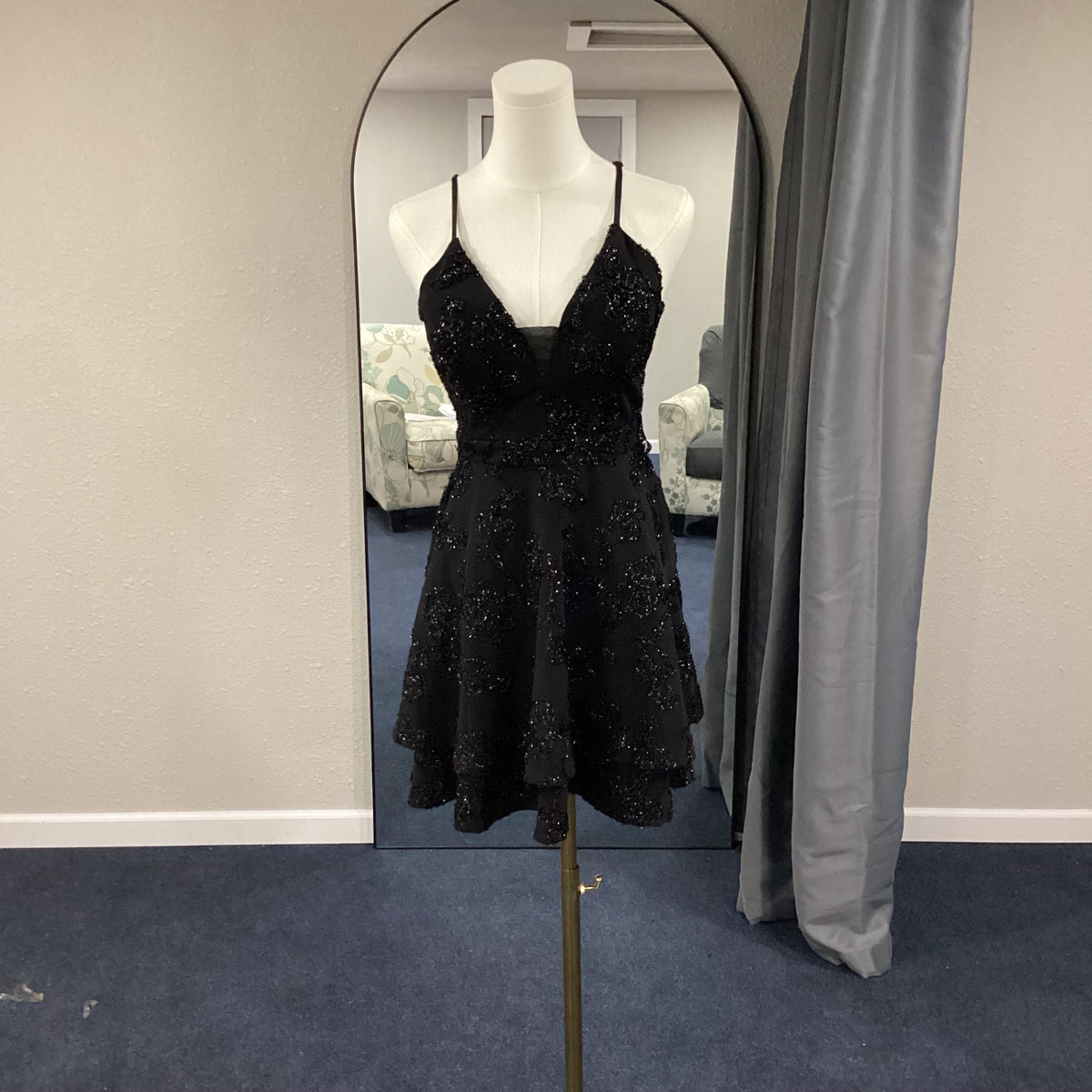 Honey and Rosie Evening Gown Medium Black