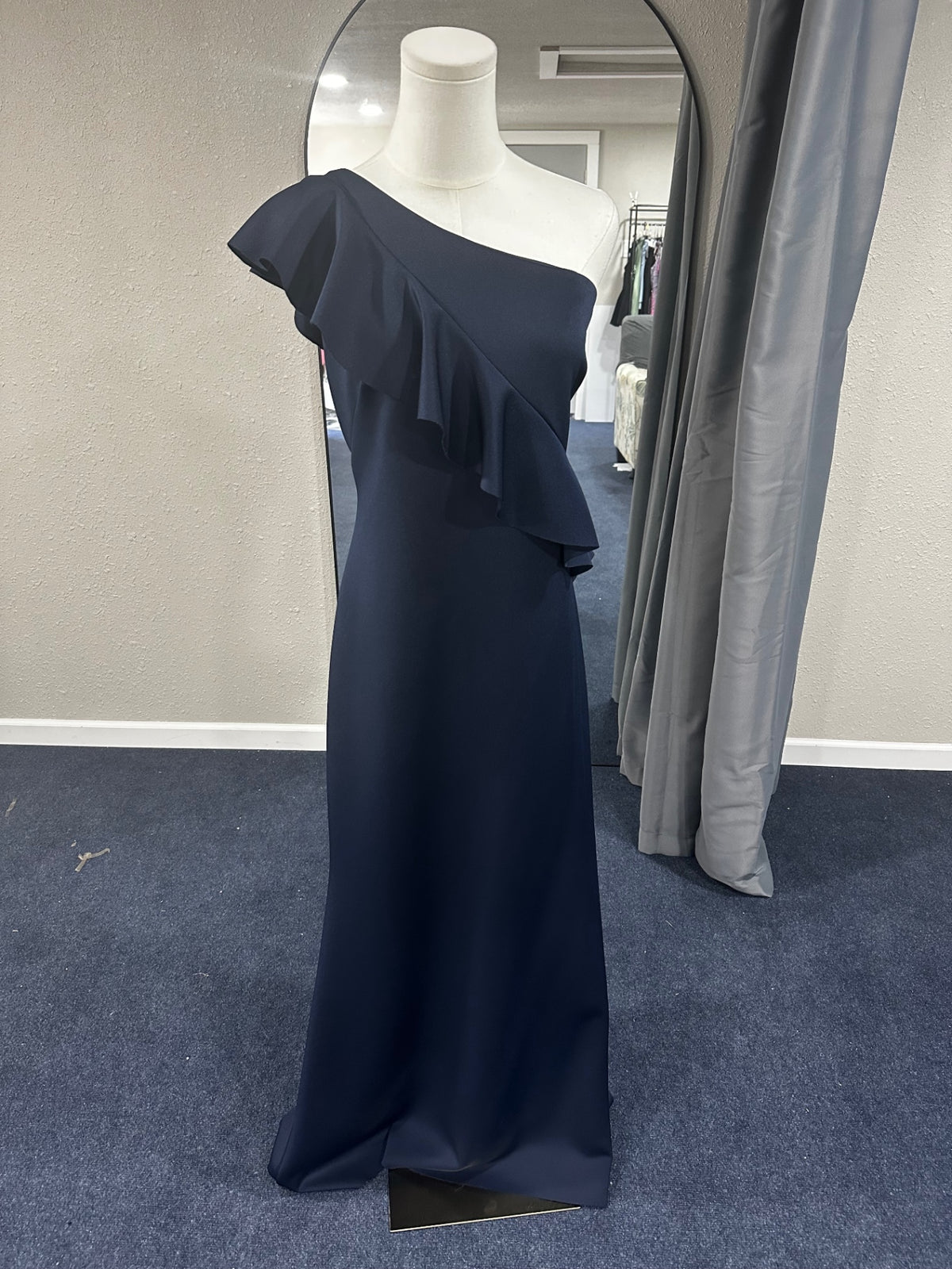 Jessica Howard Evening Gown 16 Navy Blue