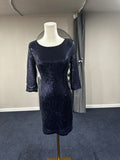 Lulus Evening Gown Small Dark Blue