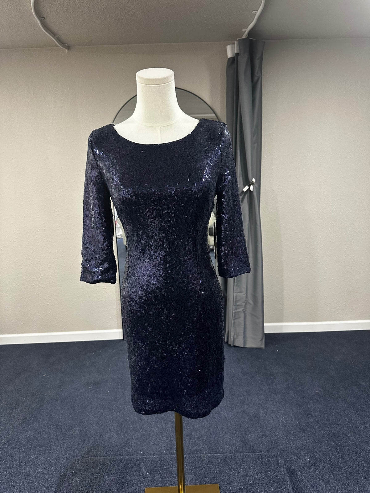 Lulus Evening Gown Small Dark Blue
