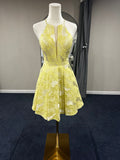 Evening Gown 4 Yellow