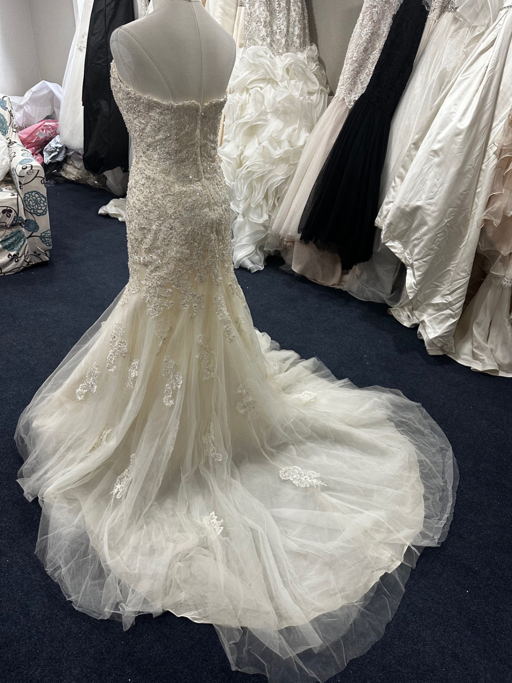 David Tutera Wedding Dress 6 Ivory/White