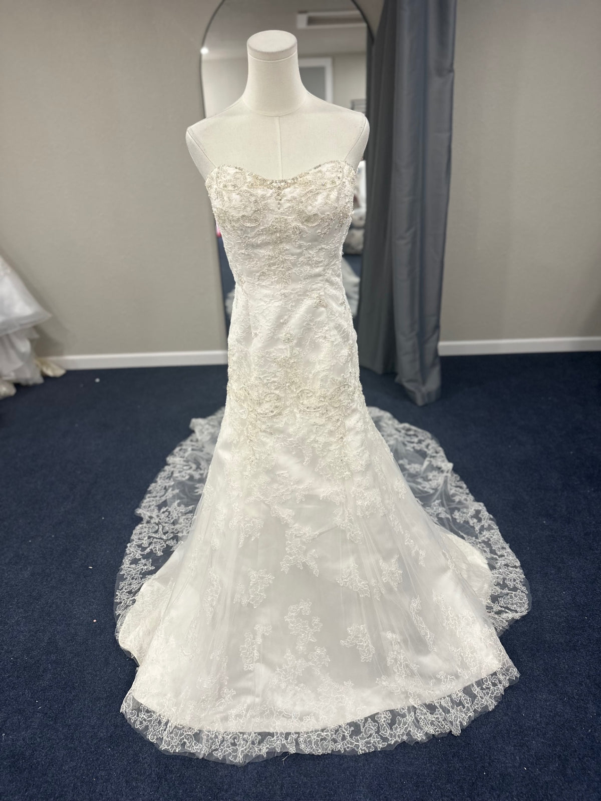 Casablanca Wedding Dress 14 Ivory