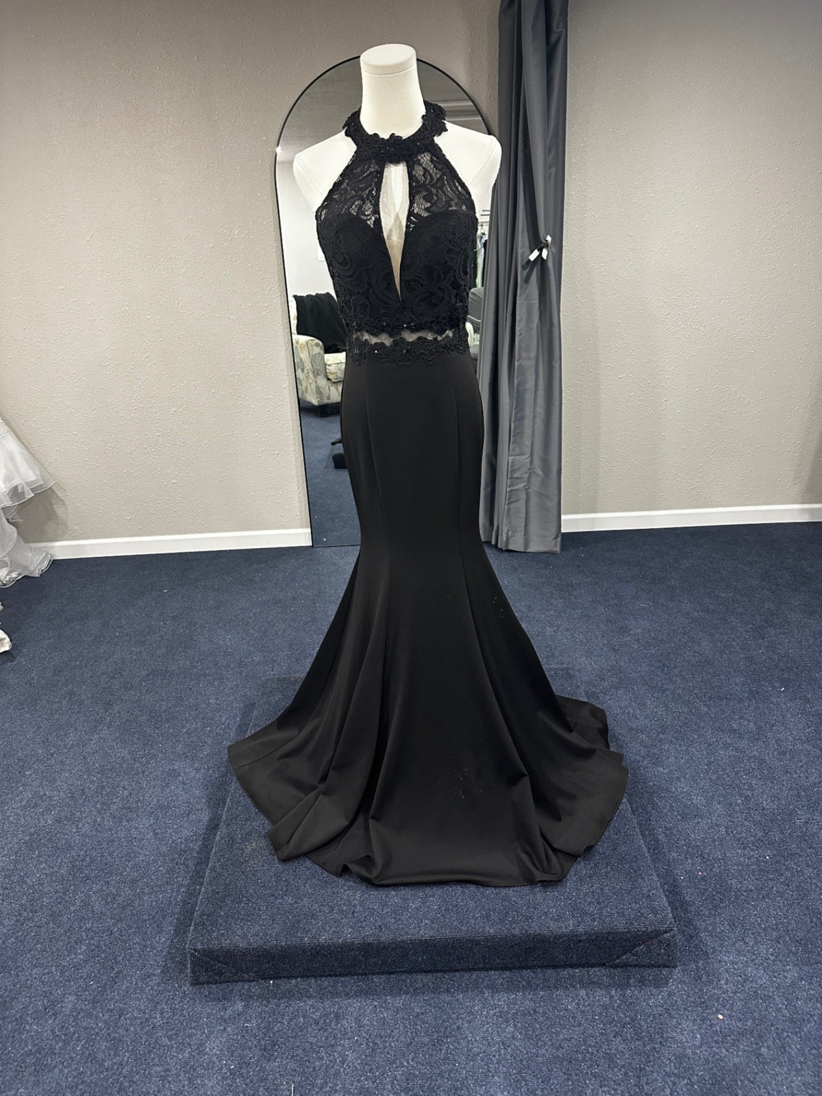 Cinderella Evening Gown Small Black