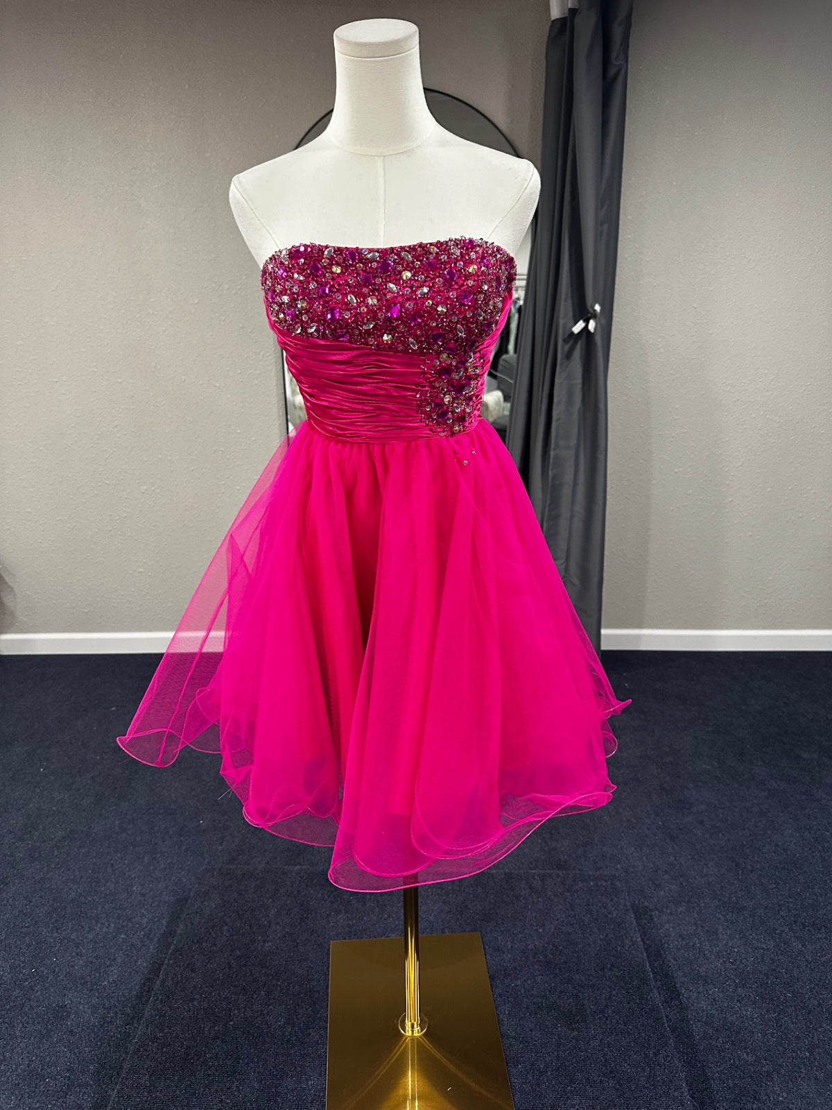 Let’s fashion Evening Gown X small Pink