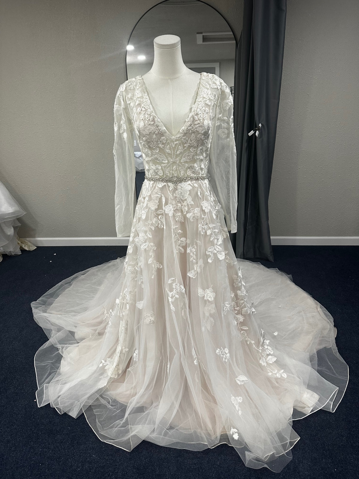 Galina Signature Wedding Dress 12 Ivory/White