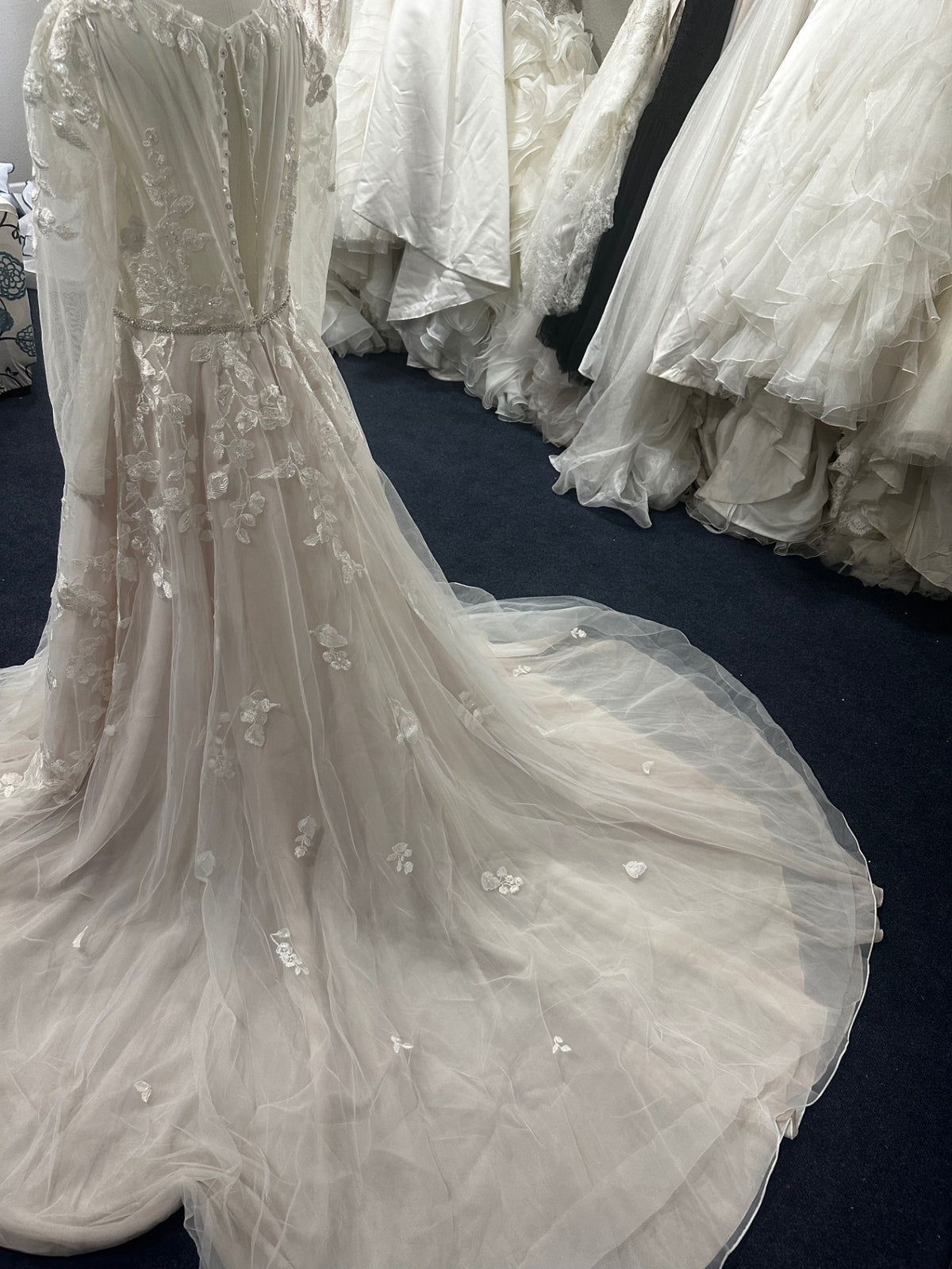 Galina Signature Wedding Dress 12 Ivory/White