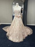 David Tutera Wedding Dress 20 Beige/Nude/ blush