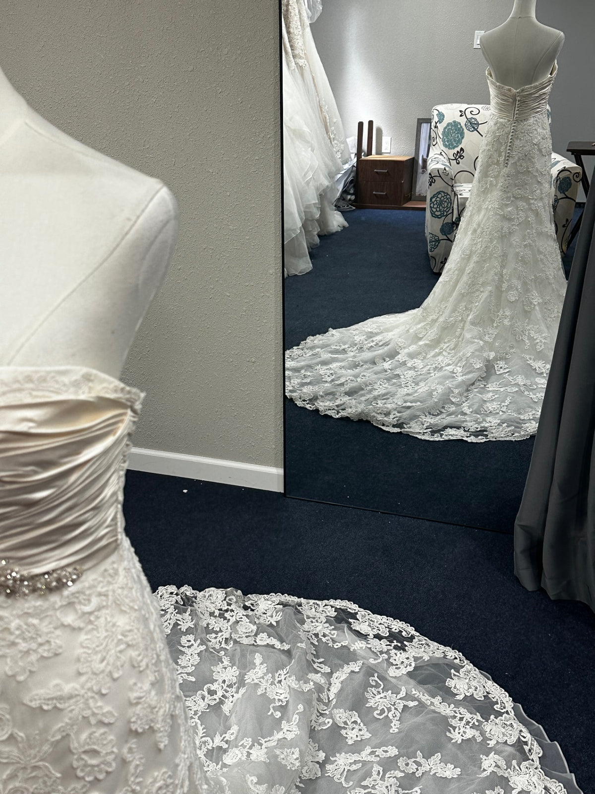 CB Couture Wedding Dress 4 Ivory/White
