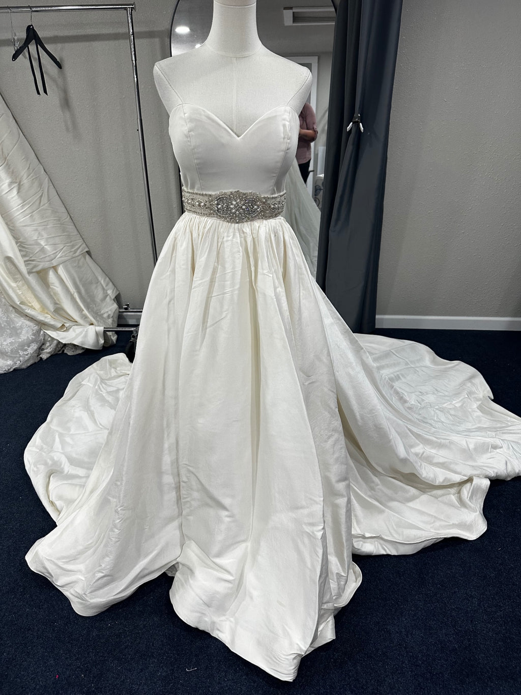 Justin alexander Wedding Dress 10 Ivory