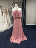 Azazie Evening Gown 6 Dusty rose