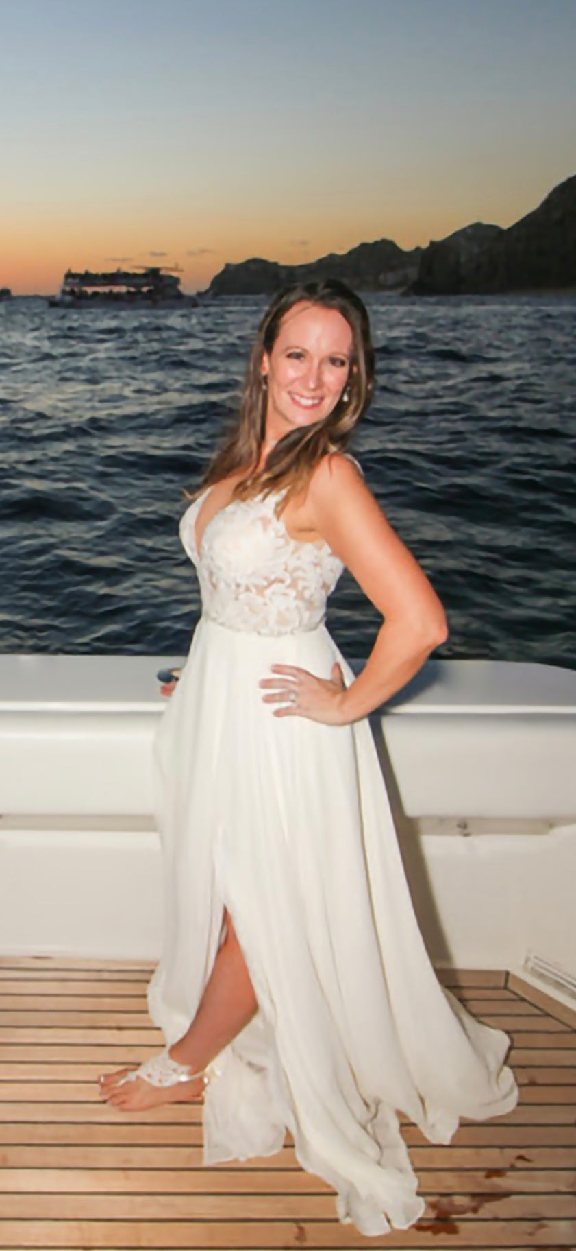 David’s bridal Wedding Dress 4 Ivory