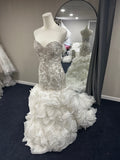 Angelina Faccenda Wedding Dress 10 White