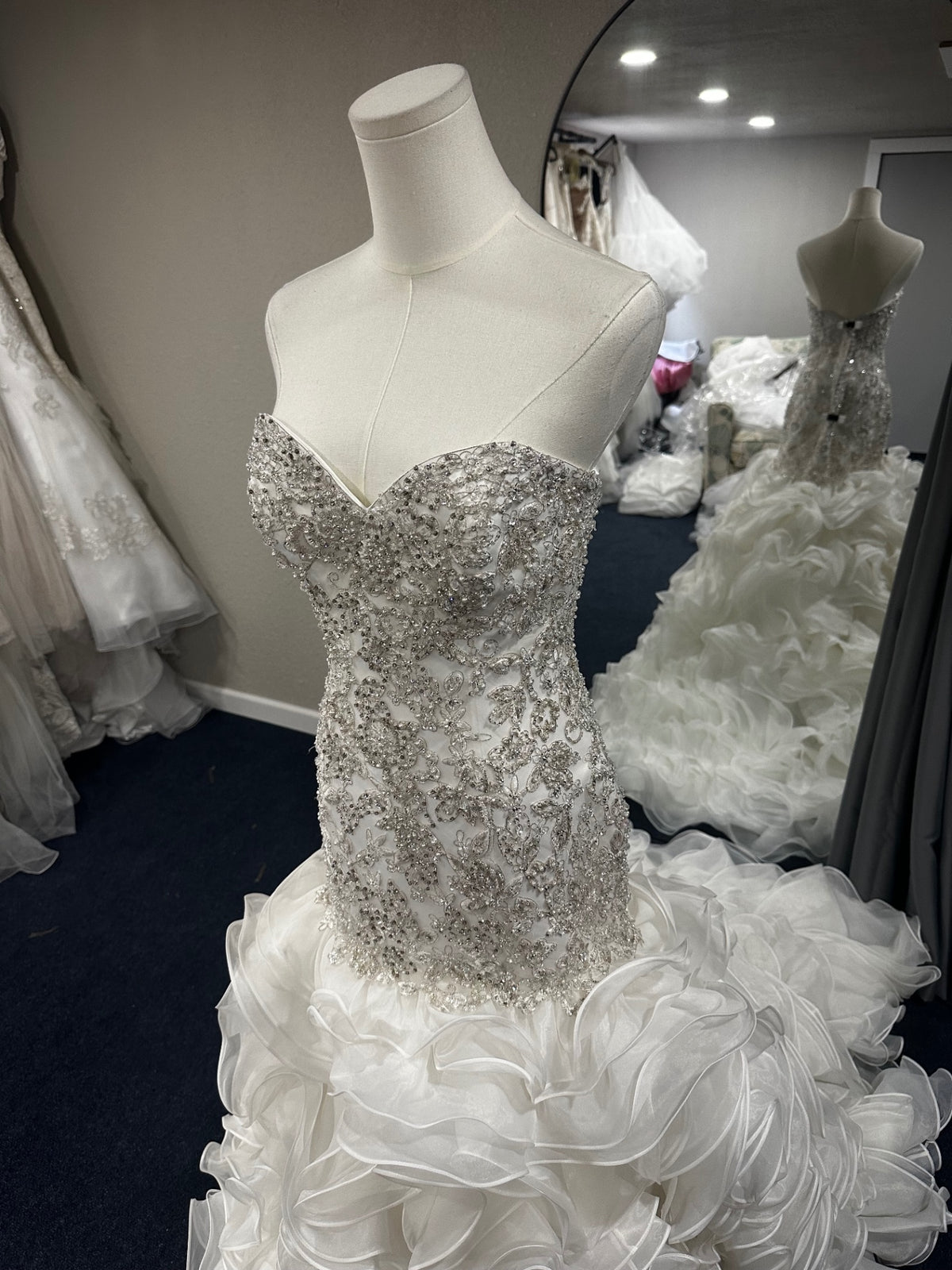 Angelina Faccenda Wedding Dress 10 White