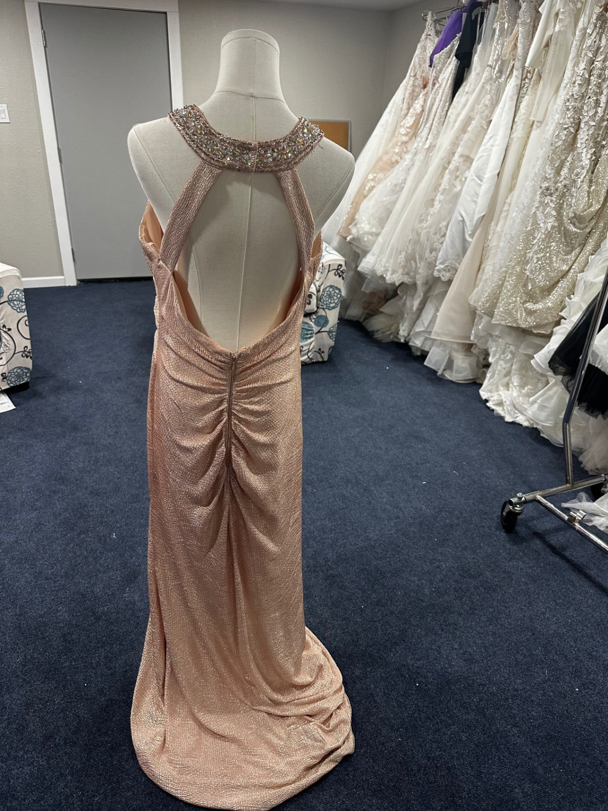 Ignite evenings Size 14 Peach