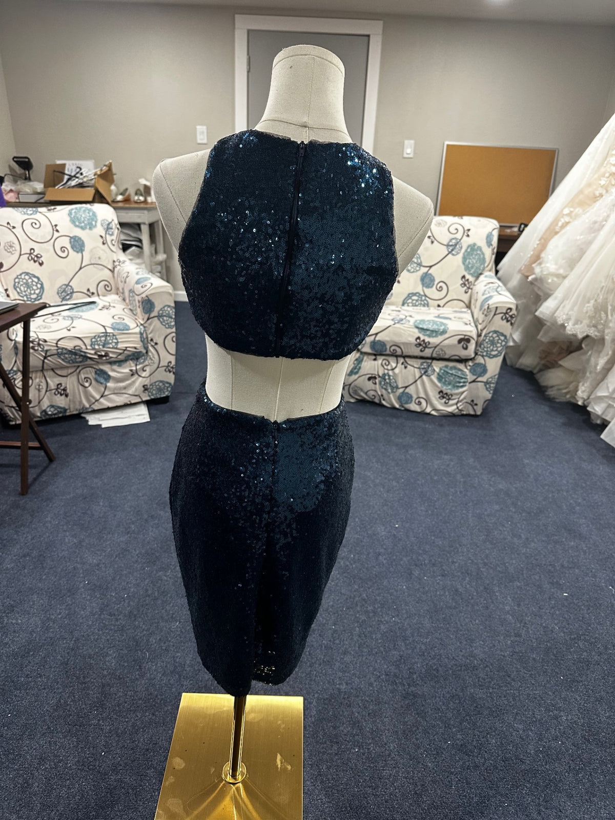 Gianni Bini Size 2 Navy Blue