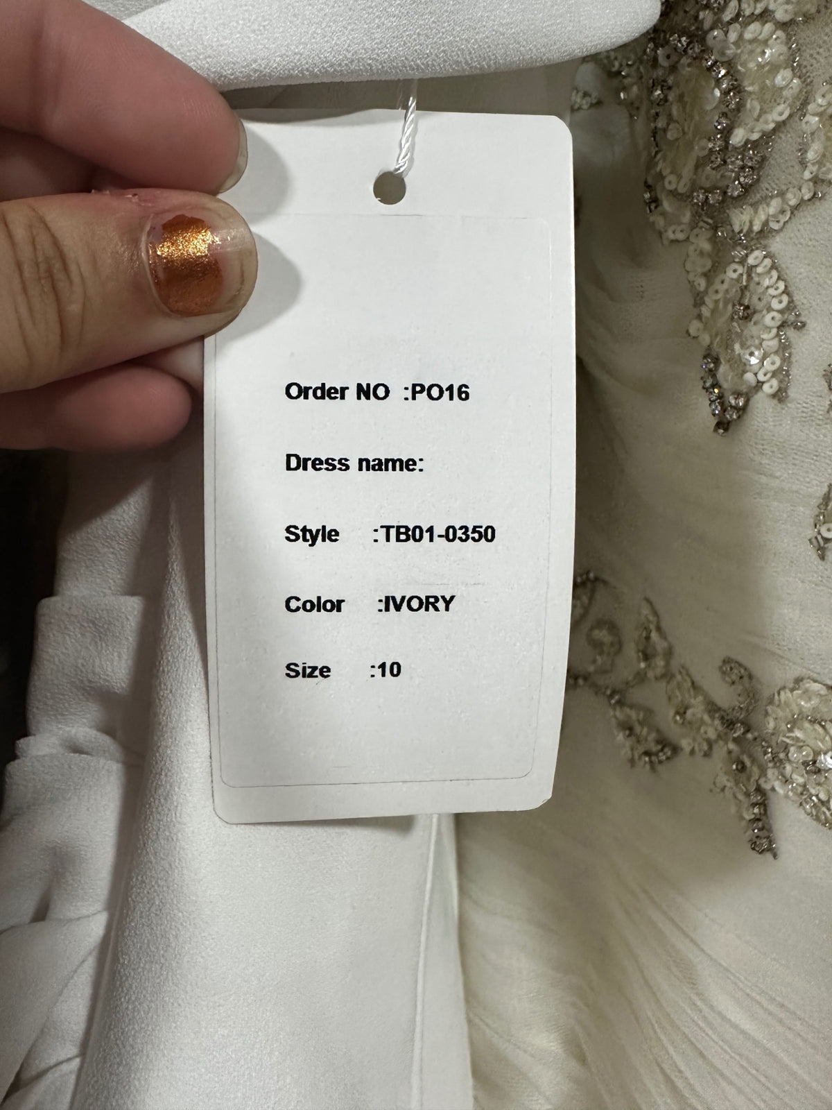 Private label Size 10 White