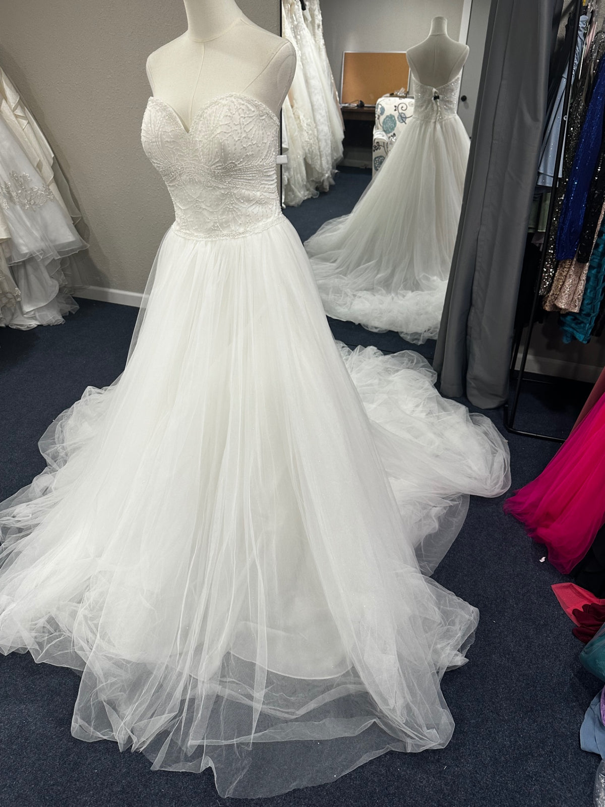Stella York Size 14 White