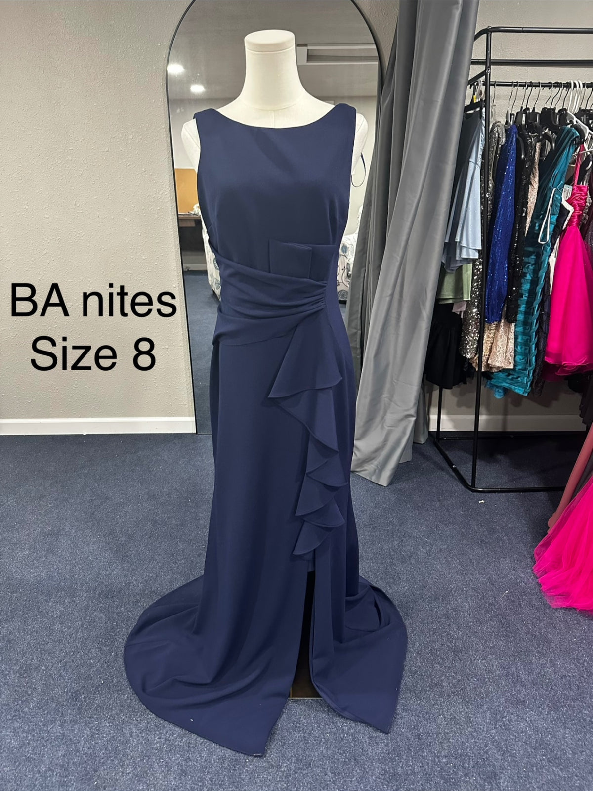 Ba Nites Size 8 Navy Blue