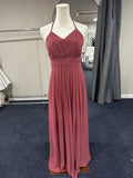 Azazie Size 4 Dusty Rose