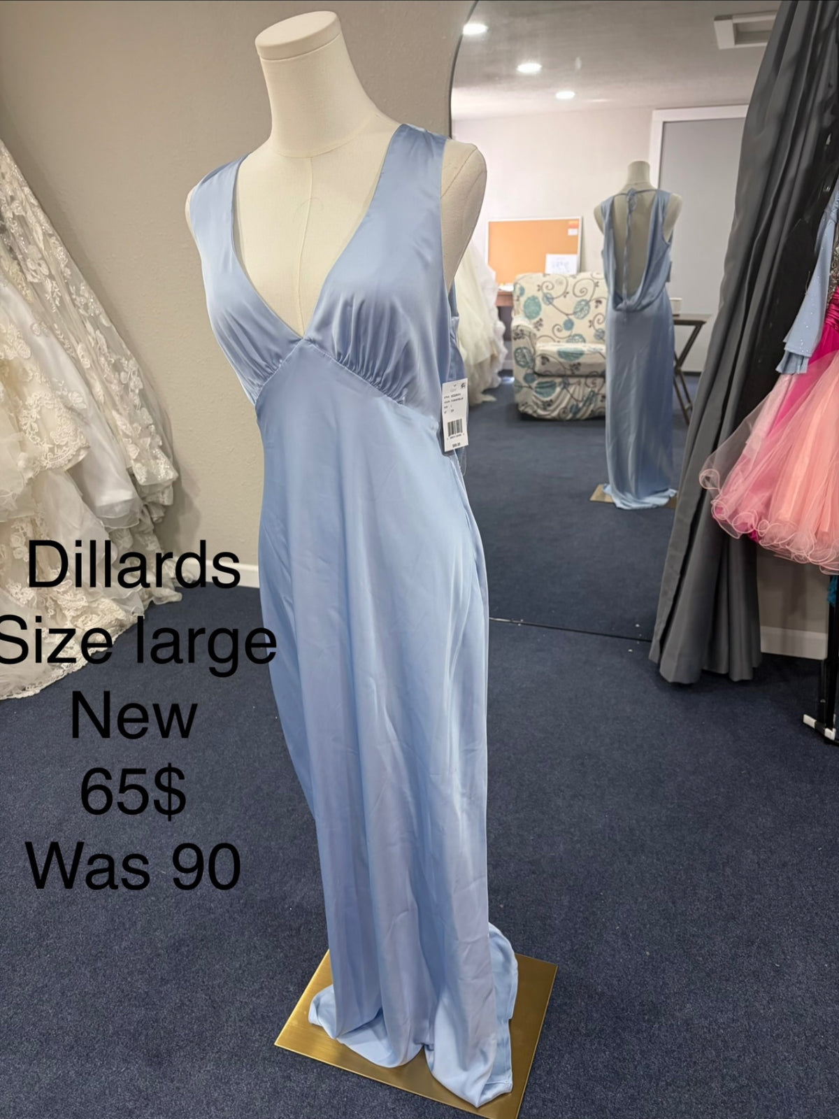 Size Large Light Blue